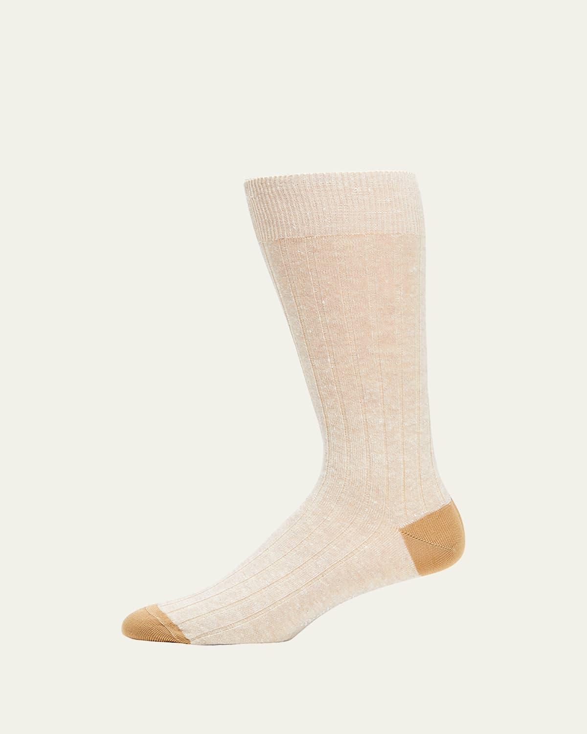 Mens Hamada Cotton Crew Socks Product Image