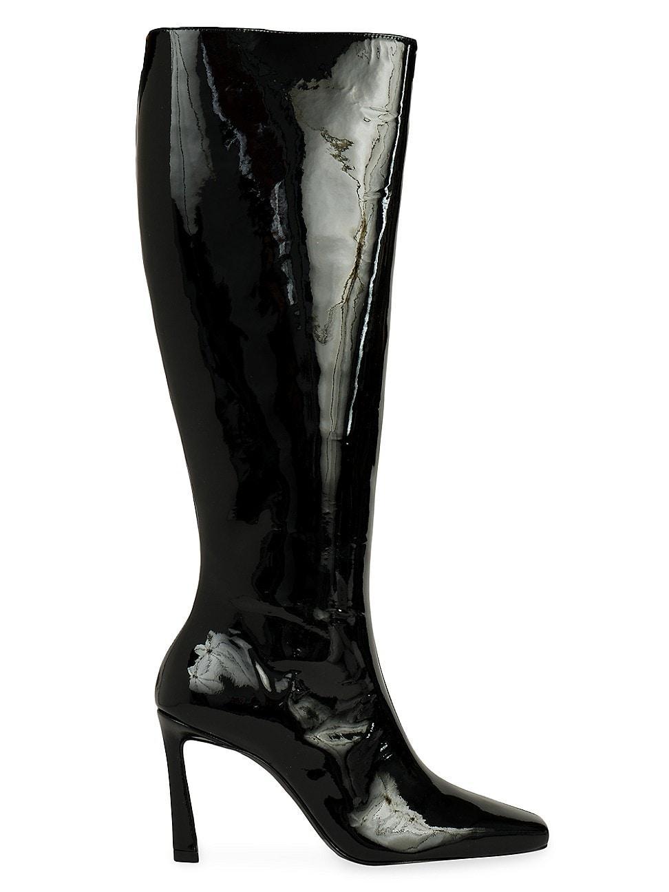 Womens Liz Patent Knee-High Boots product image