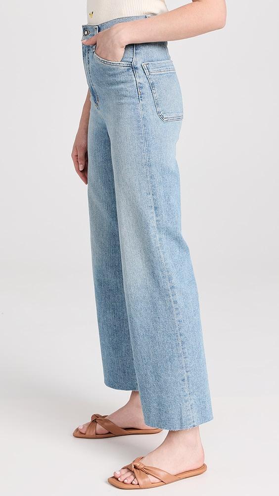 Favorite Daughter The Mischa Super High Rise Wide Leg Ankle Jeans | Shopbop Product Image