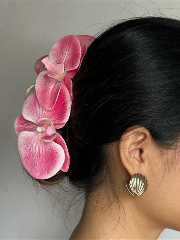 Three-Dimensional Flower Claw Hair Clip Product Image