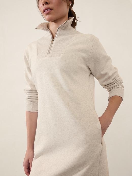 Cozy Karma 1/2 Zip Dress Product Image