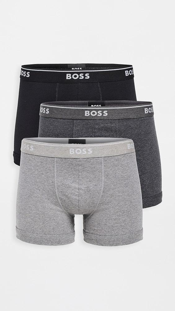 BOSS Classic Cotton 3 Pack Boxer Briefs | Shopbop Product Image