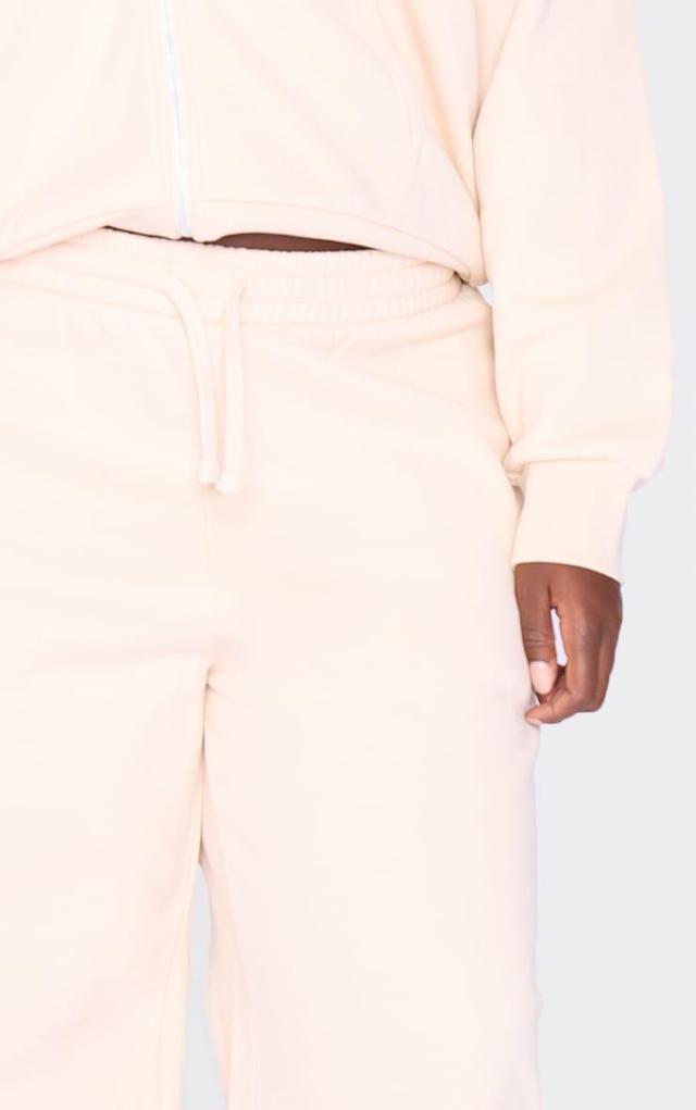  Ecru Premium Wide Leg Sweat Sweatpant Product Image