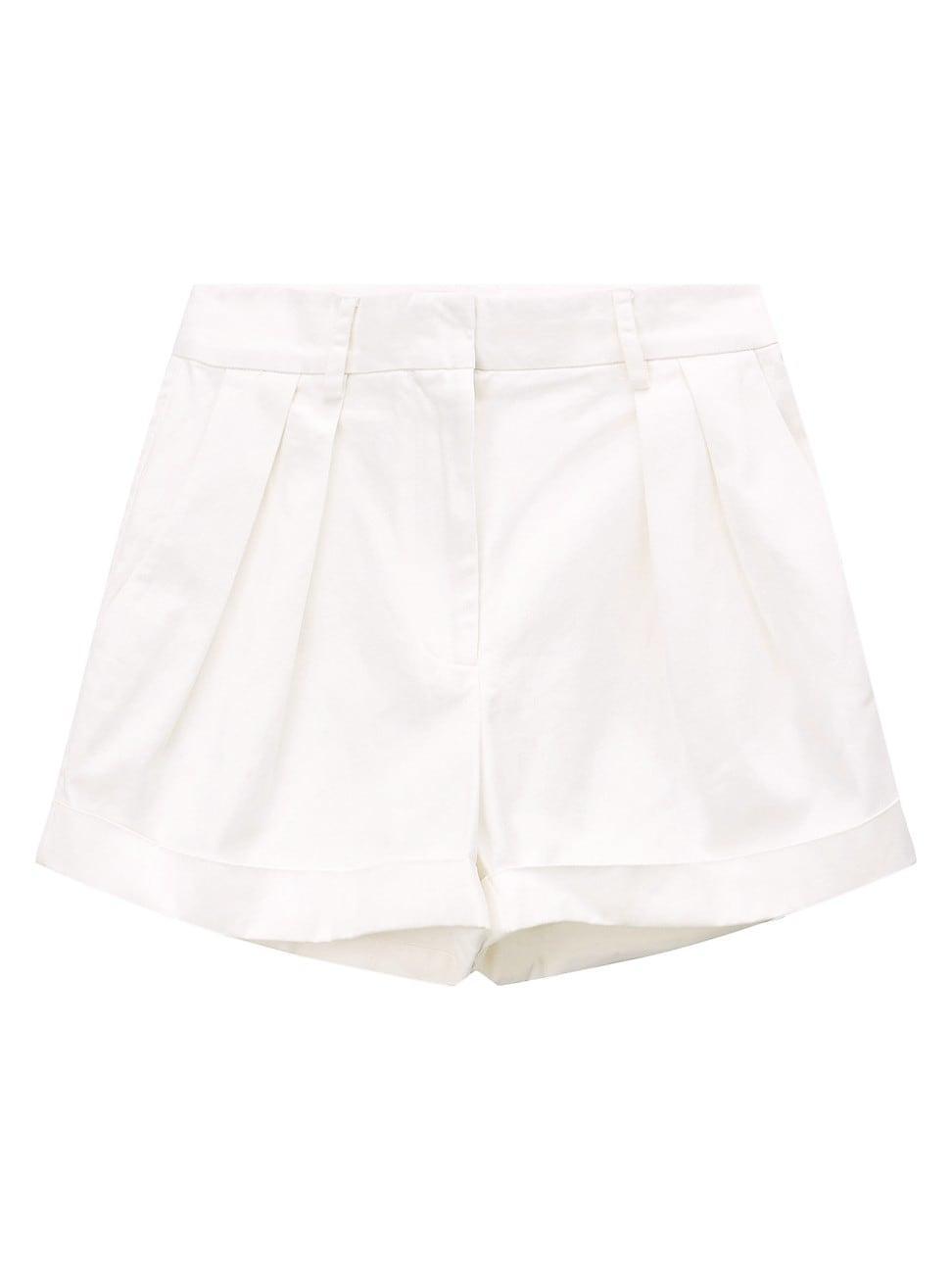 Womens Luisa Pleated Shorts Product Image