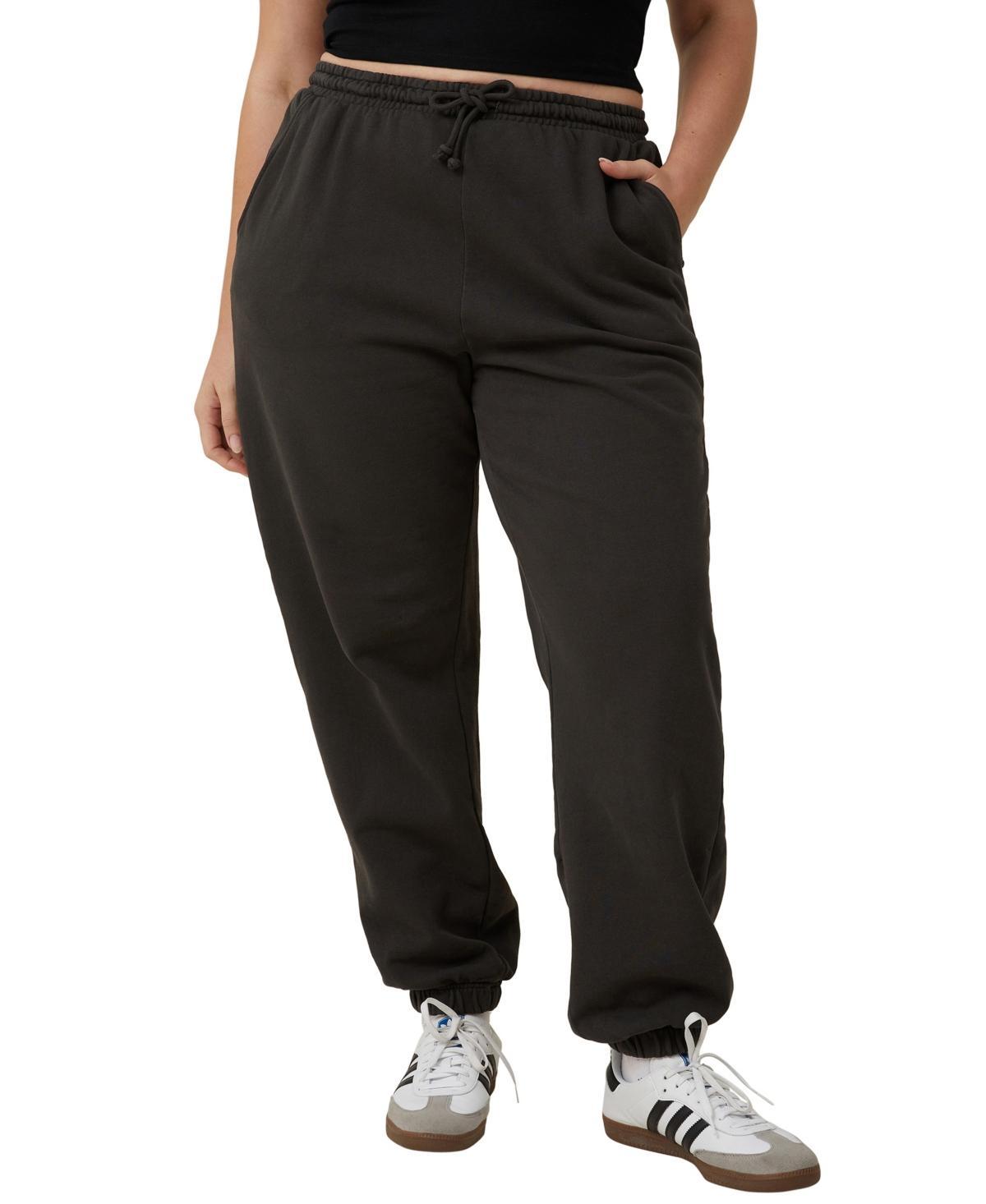 Cotton On Womens Classic Washed Mid Rise Sweatpants Product Image