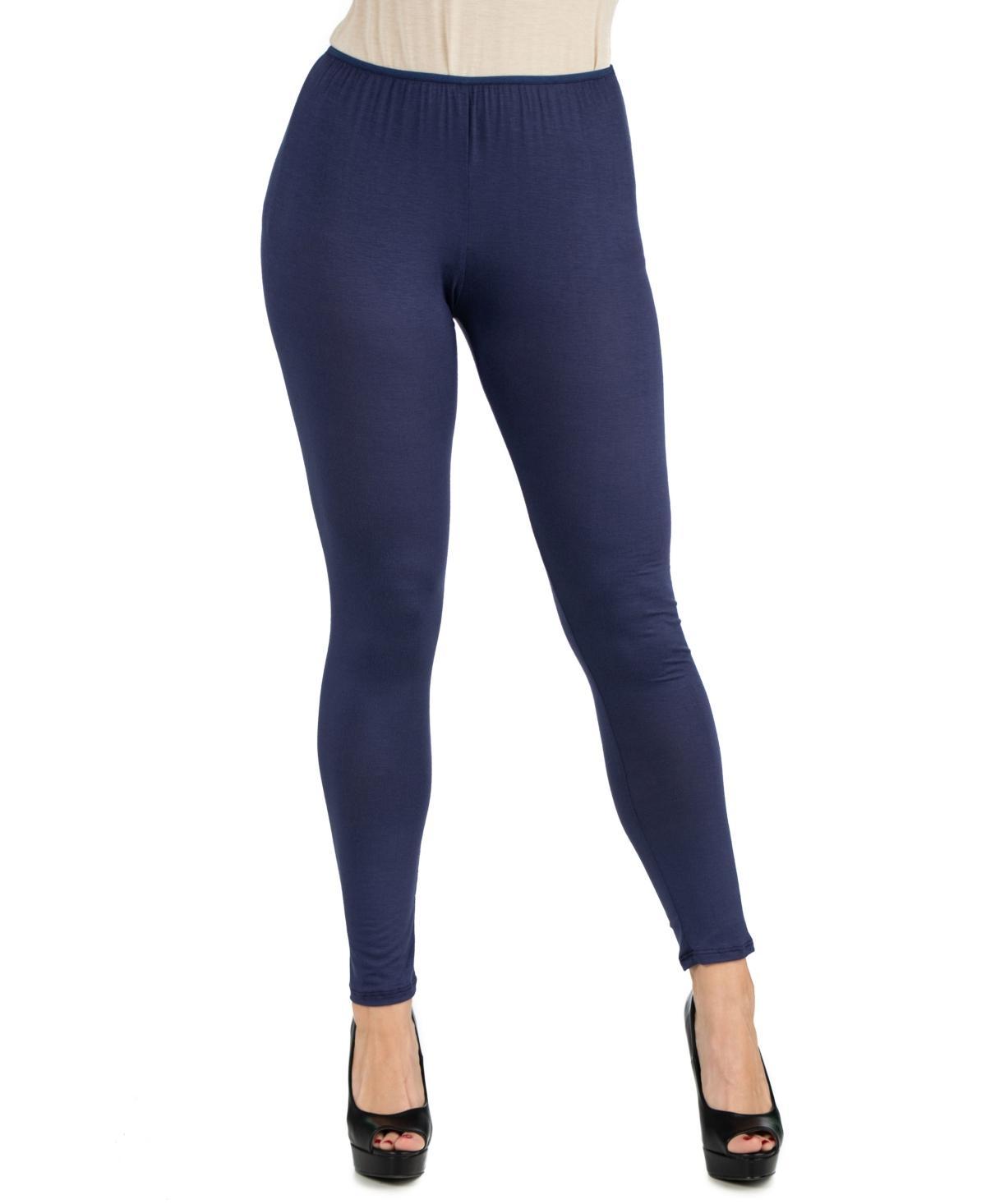 24seven Comfort Apparel Womens Stretch Ankle Length Leggings Product Image