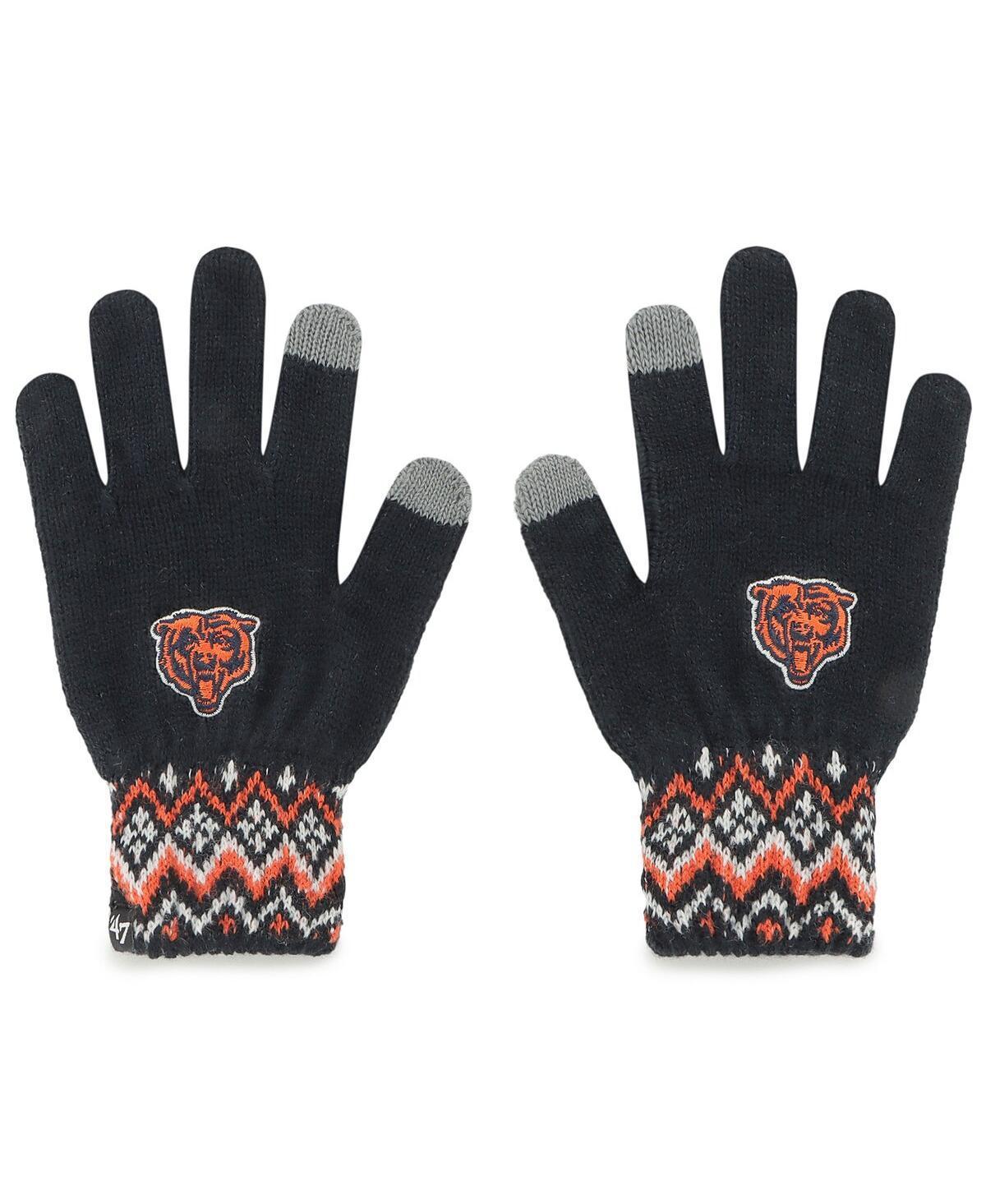 Womens 47 Brand Chicago Bears Elsa Gloves Product Image