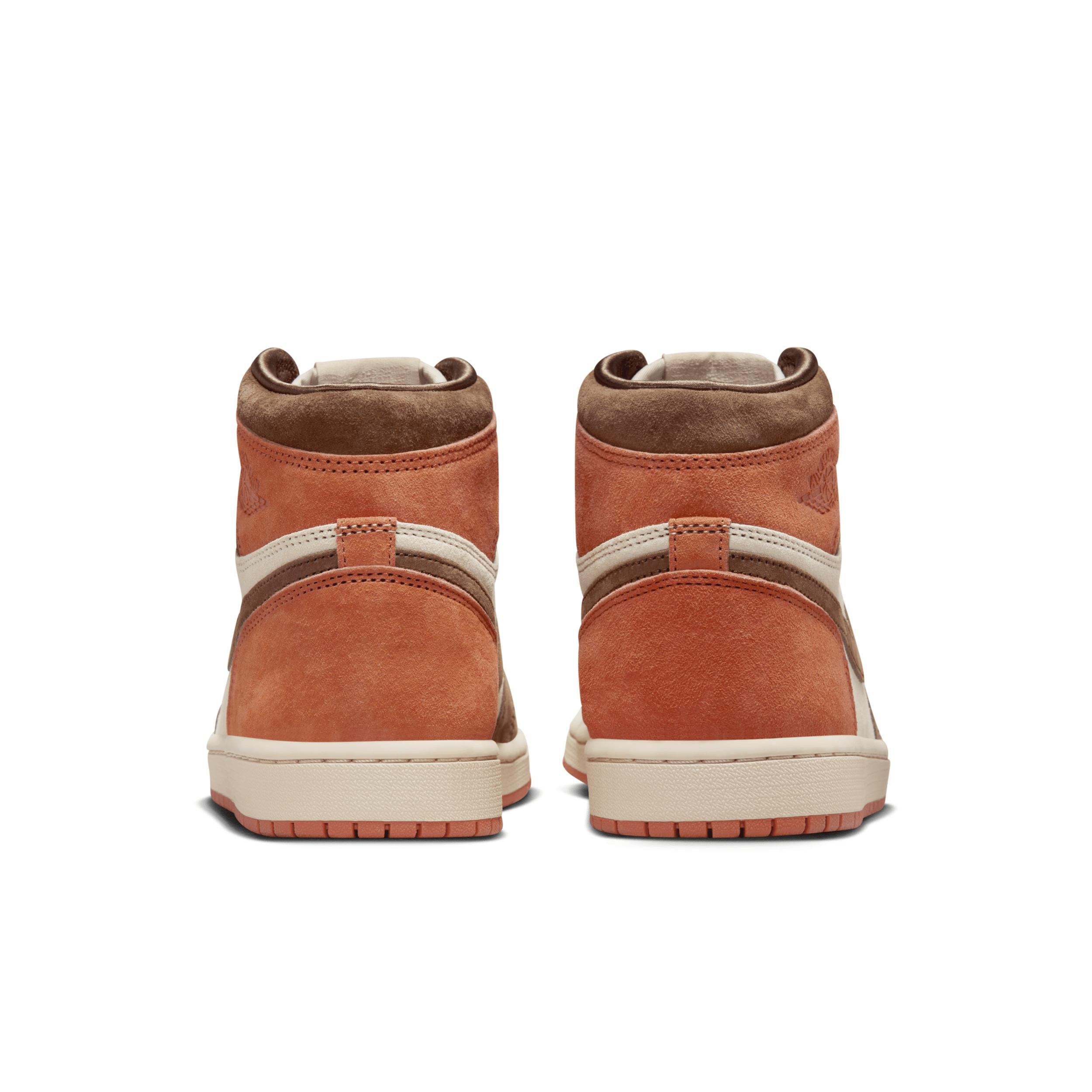 Jordan Womens Retro 1 High OG - Shoes Clay/Brown Product Image