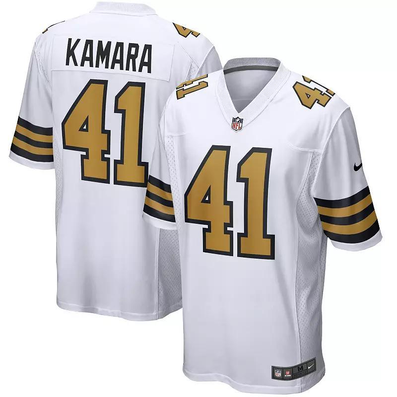 Mens Nike Alvin Kamara New Orleans Saints Alternate Game Jersey Product Image