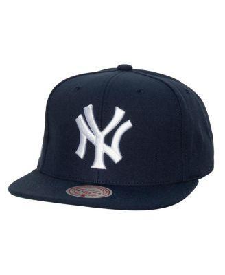 Mens Mitchell & Ness Navy New York Yankees Cooperstown Collection Evergreen Snapback Hat Product Image