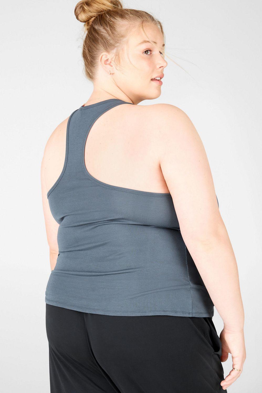 Fabletics Jess Racerback Tank Womens Ridgeway plus Size 4X Product Image