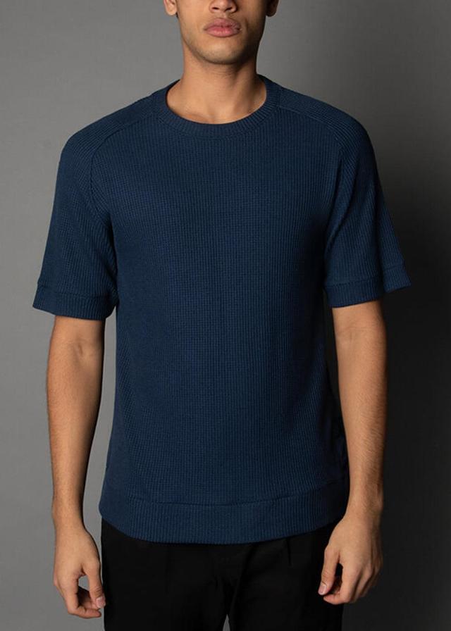 Navy Patch Tee Product Image