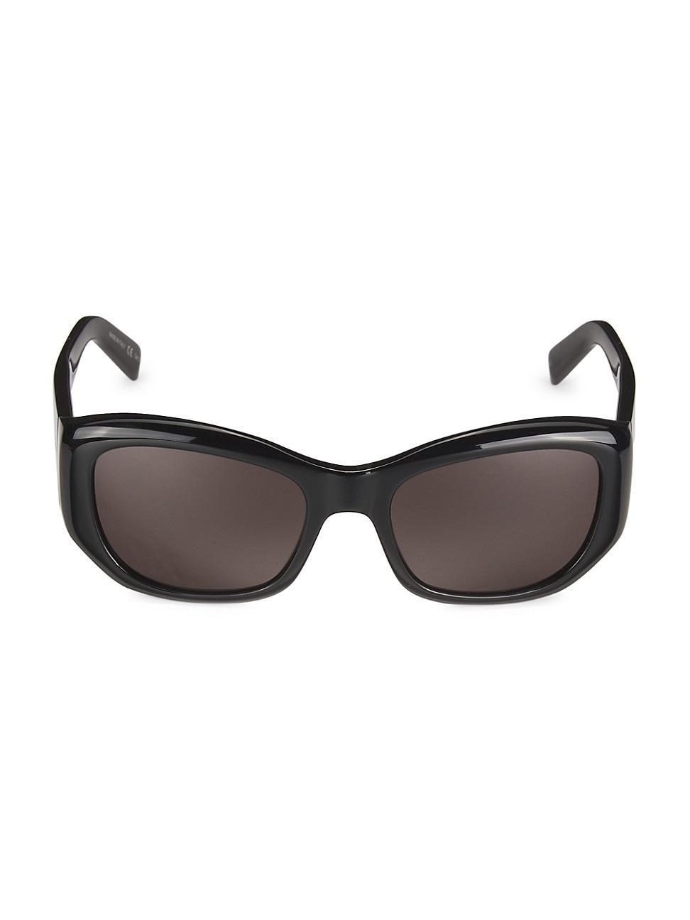 Womens Feminine Fashion Icons 55MM Cat-Eye Sunglasses Product Image