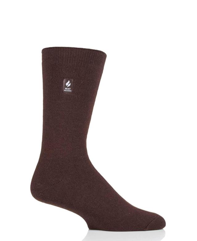 Heat Holders Mens Ultra Lite Cardinal Solid Crew Sock Product Image