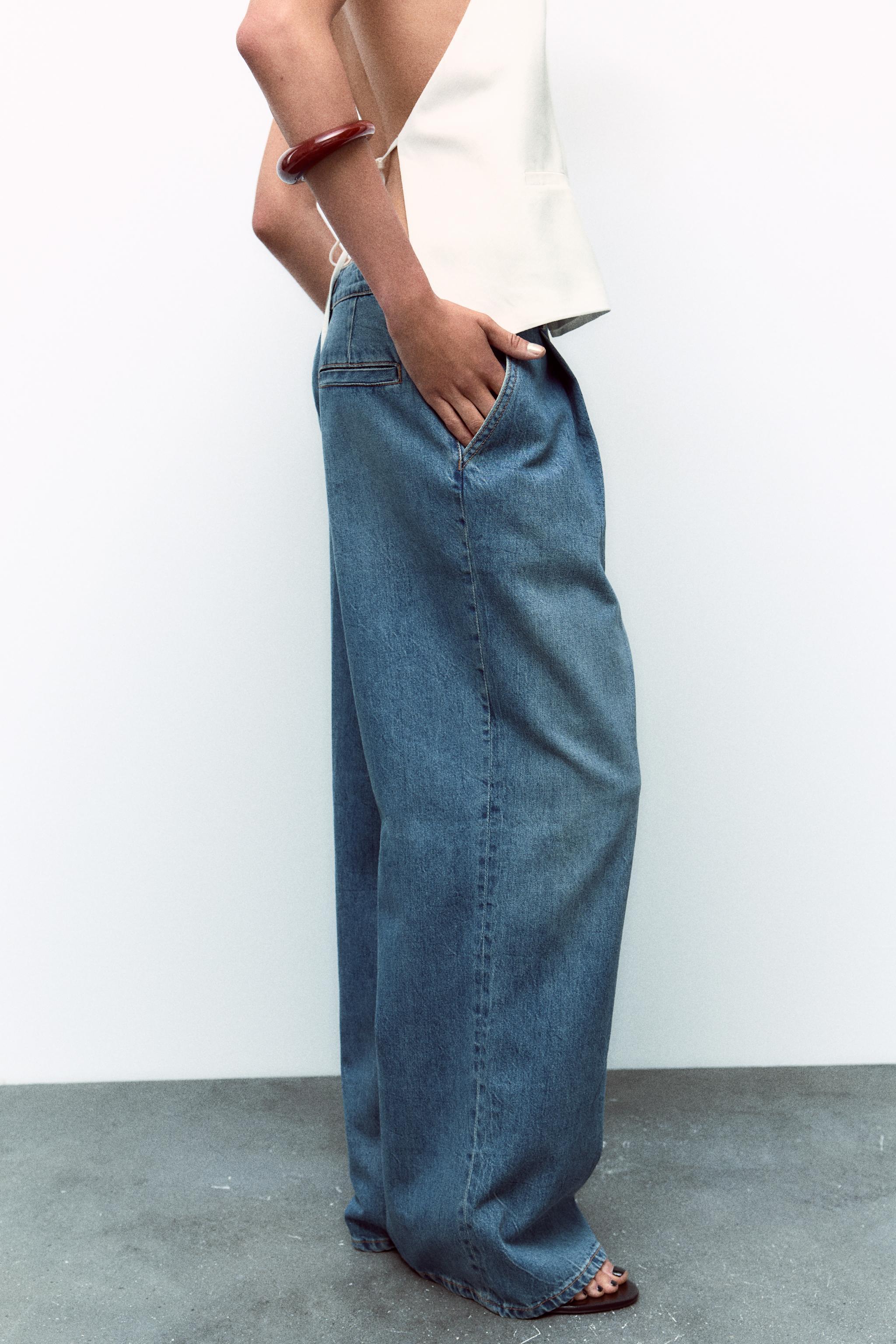 TRF HIGH-WAISTED PANTS WITH DARTS Product Image