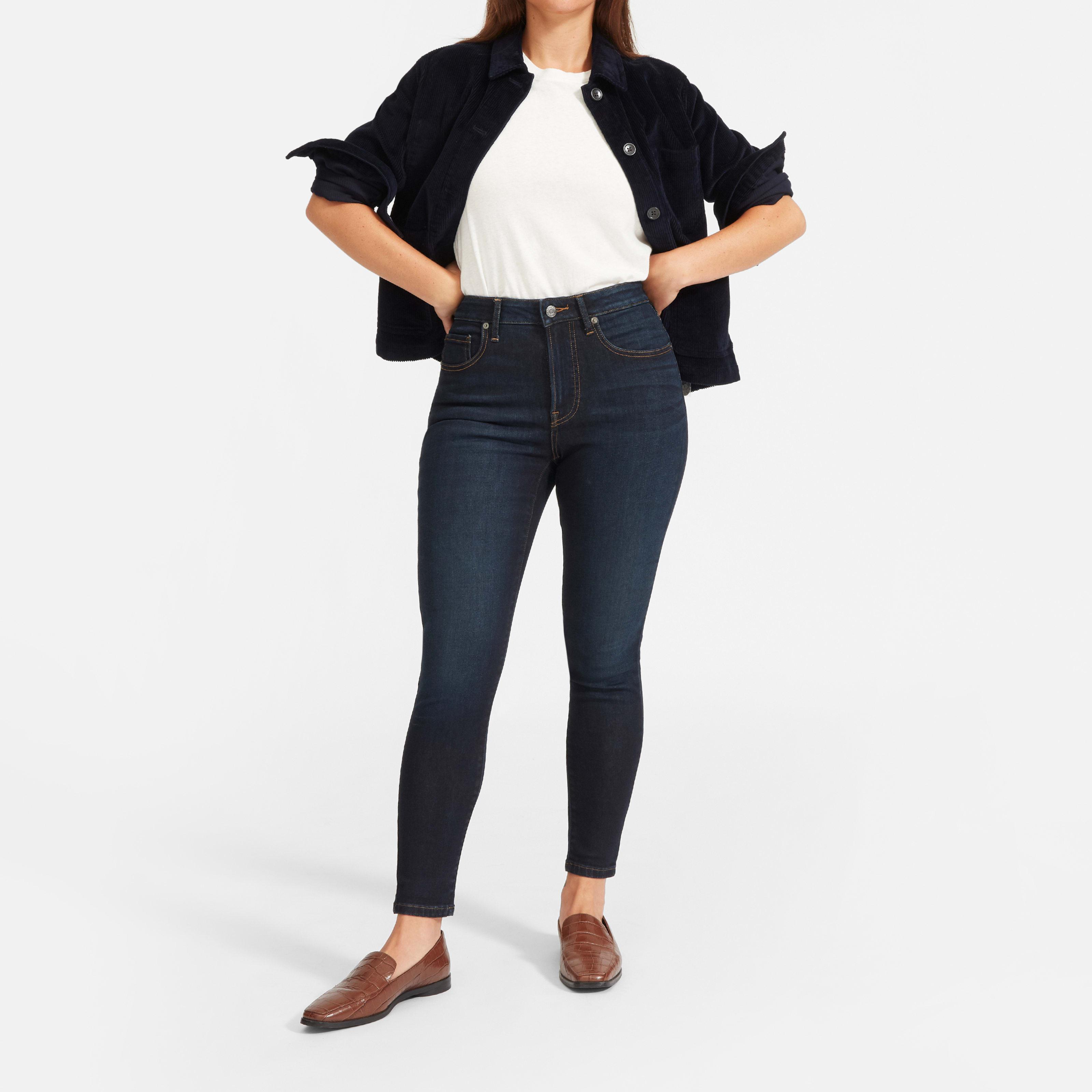 Womens Curvy Authentic Stretch High-Rise Skinny Jean by Everlane Product Image