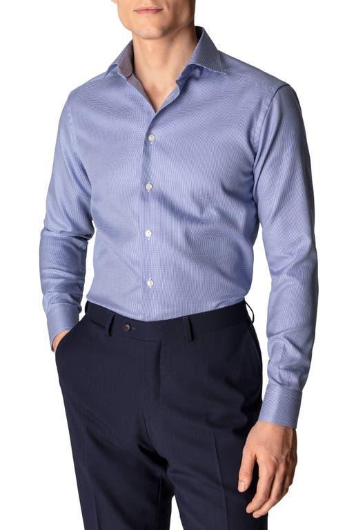 Mens Contemporary-Fit Houdstooth Dress Shirt Product Image