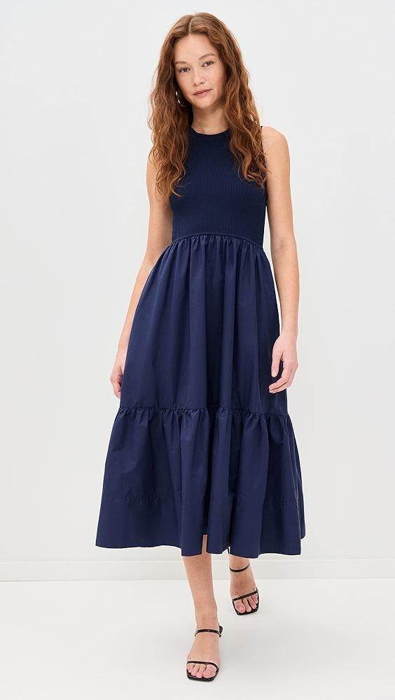 Tanya Taylor Crew Neck Josephina Dress | Shopbop Product Image