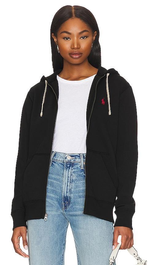 Polo Ralph Lauren Fleece Full-Zip Hoodie in Polo Black - Black. Size M (also in L, S, XL/1X). Product Image