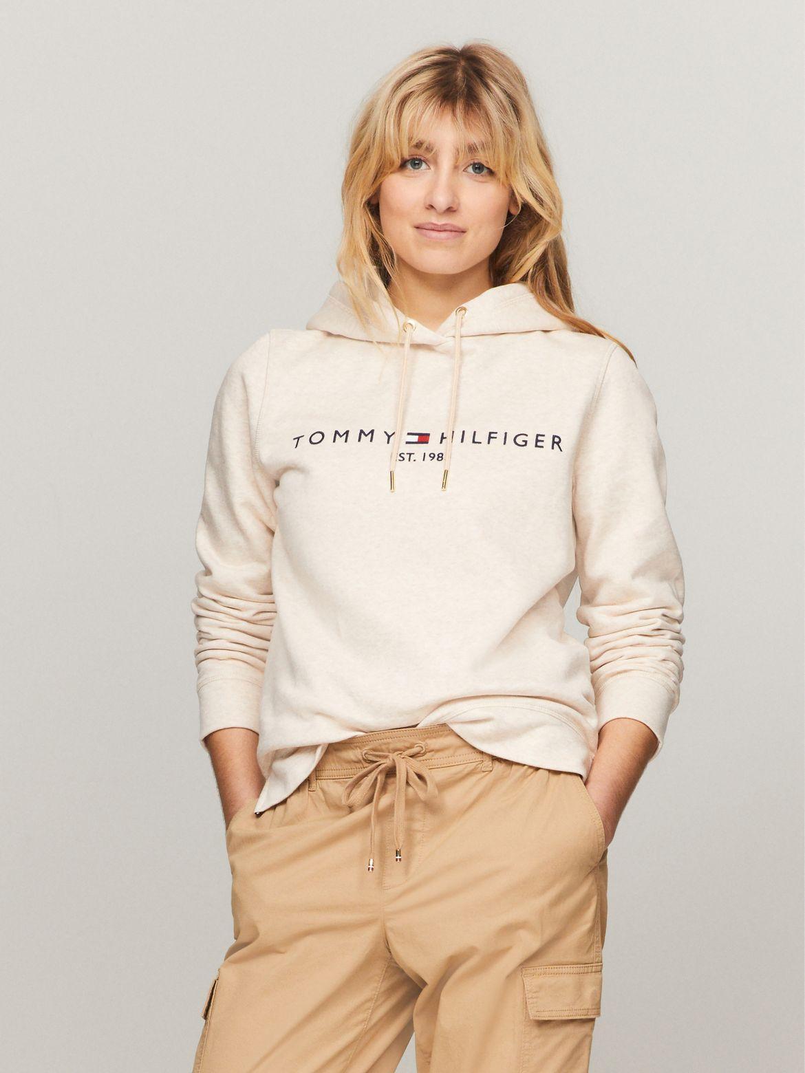 Tommy Hilfiger Women's Embroidered Tommy Logo Hoodie Product Image