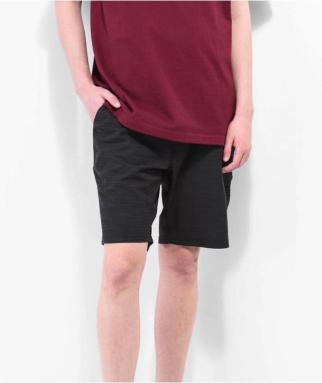 Salty Crew Drifter 2 Black & Grey Shorts Product Image