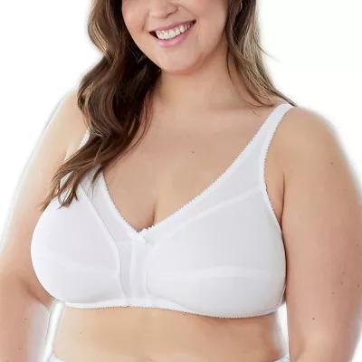 Bestform Comfortable Wireless Cotton Bra with Unlined Seamed Cups-5006825 Product Image