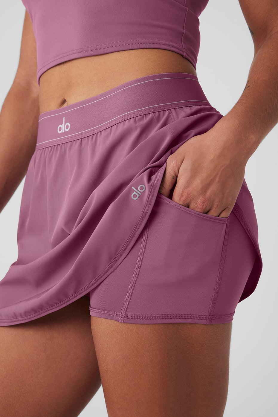 Match Point Tennis Skirt - Soft Mulberry Female Product Image