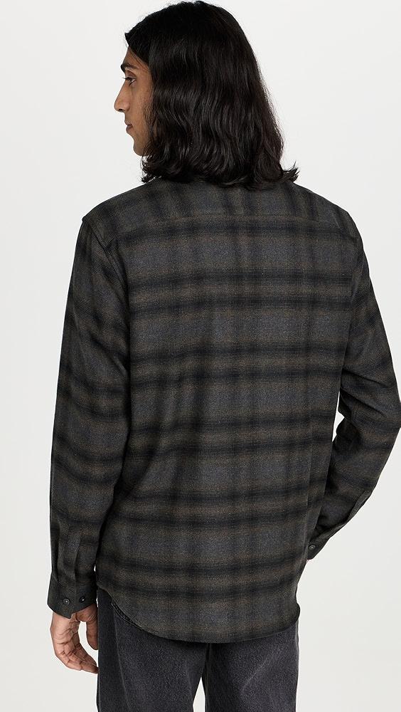 Theory Irving Soft Plaid Shirt | Shopbop Product Image