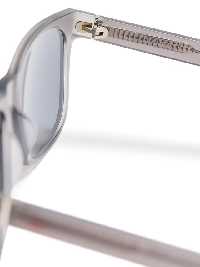 Duke Sunglasses - Matte Grey Crystal Solid Grey Product Image