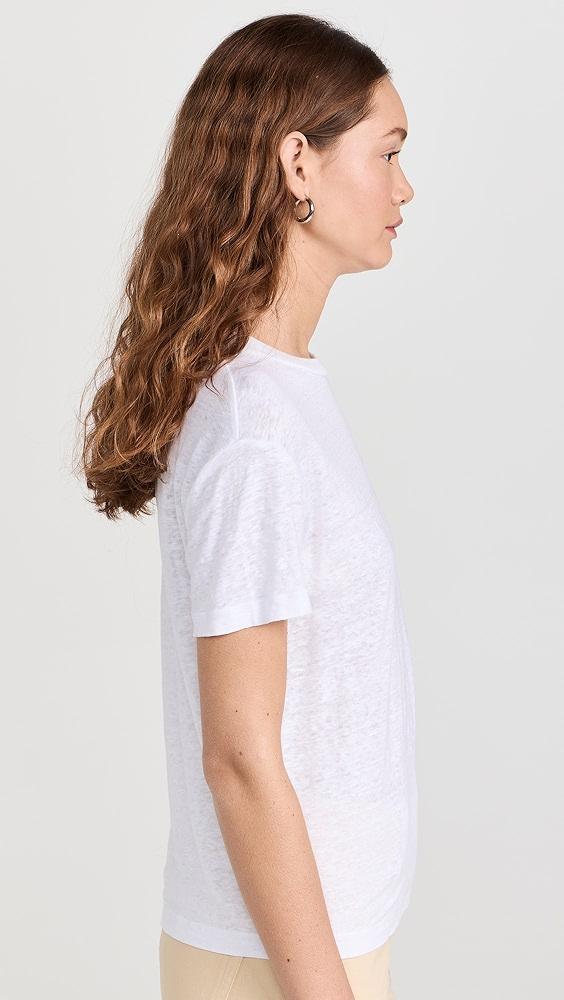 Vince Drop Shoulder Crew Neck Top | Shopbop Product Image