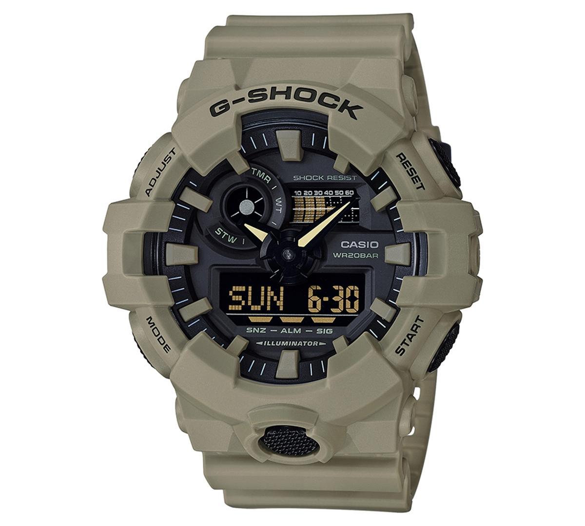 G-Shock Grey Ana-Digi Resin-Strap Watch Product Image