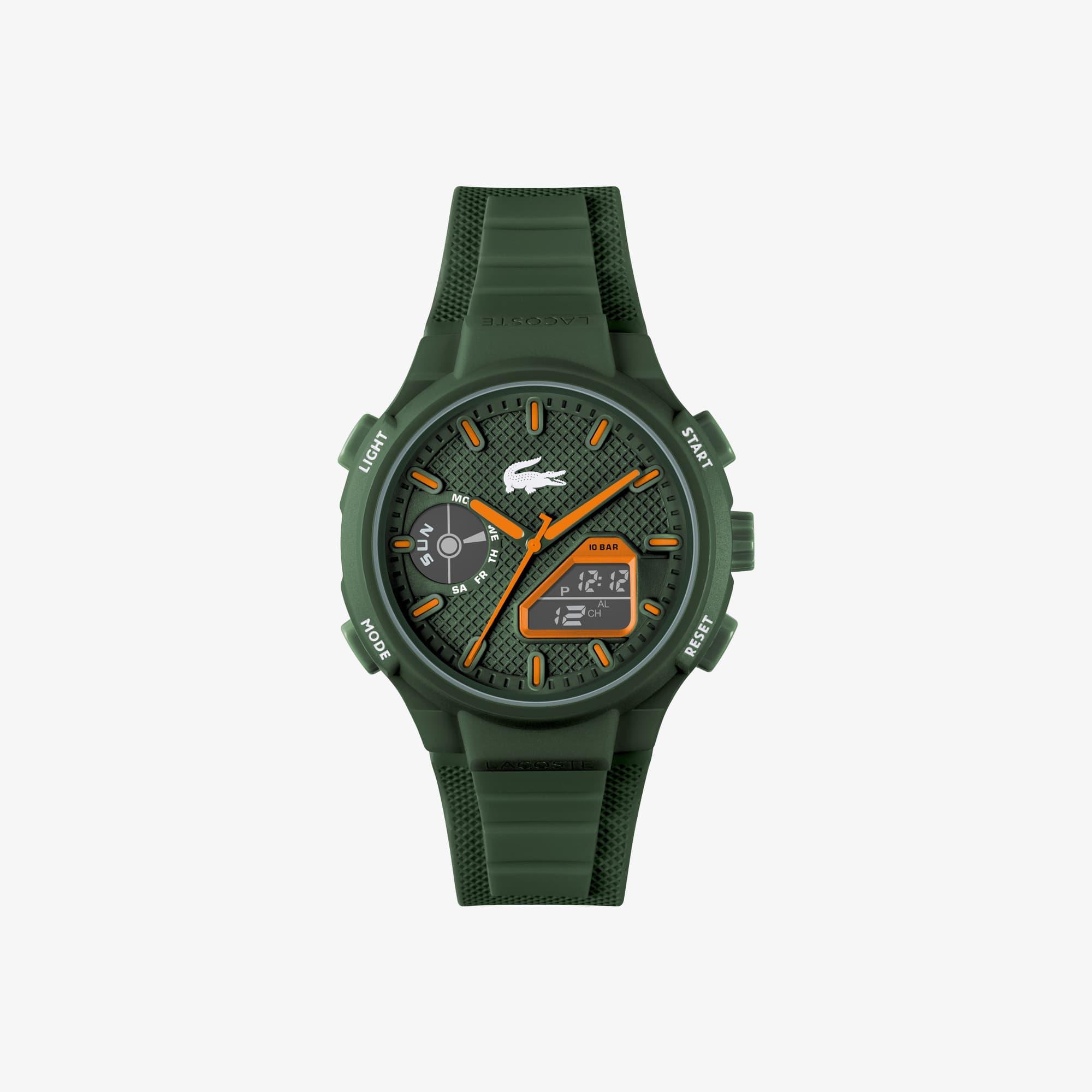 L33-X Analog and Digital Silicone Watch Product Image