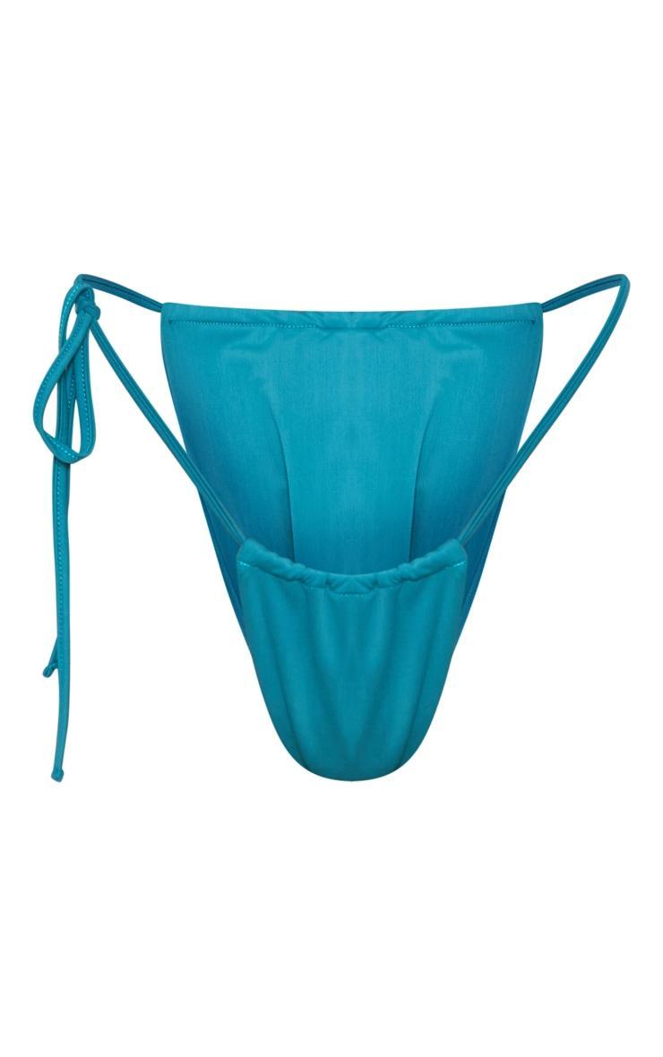 Emerald Green One Tie Side Bikini Bottoms Product Image