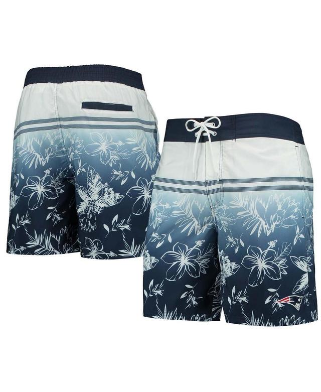 Mens G-III Sports by Carl Banks New England Patriots Island Volley Swim Shorts Blue Product Image