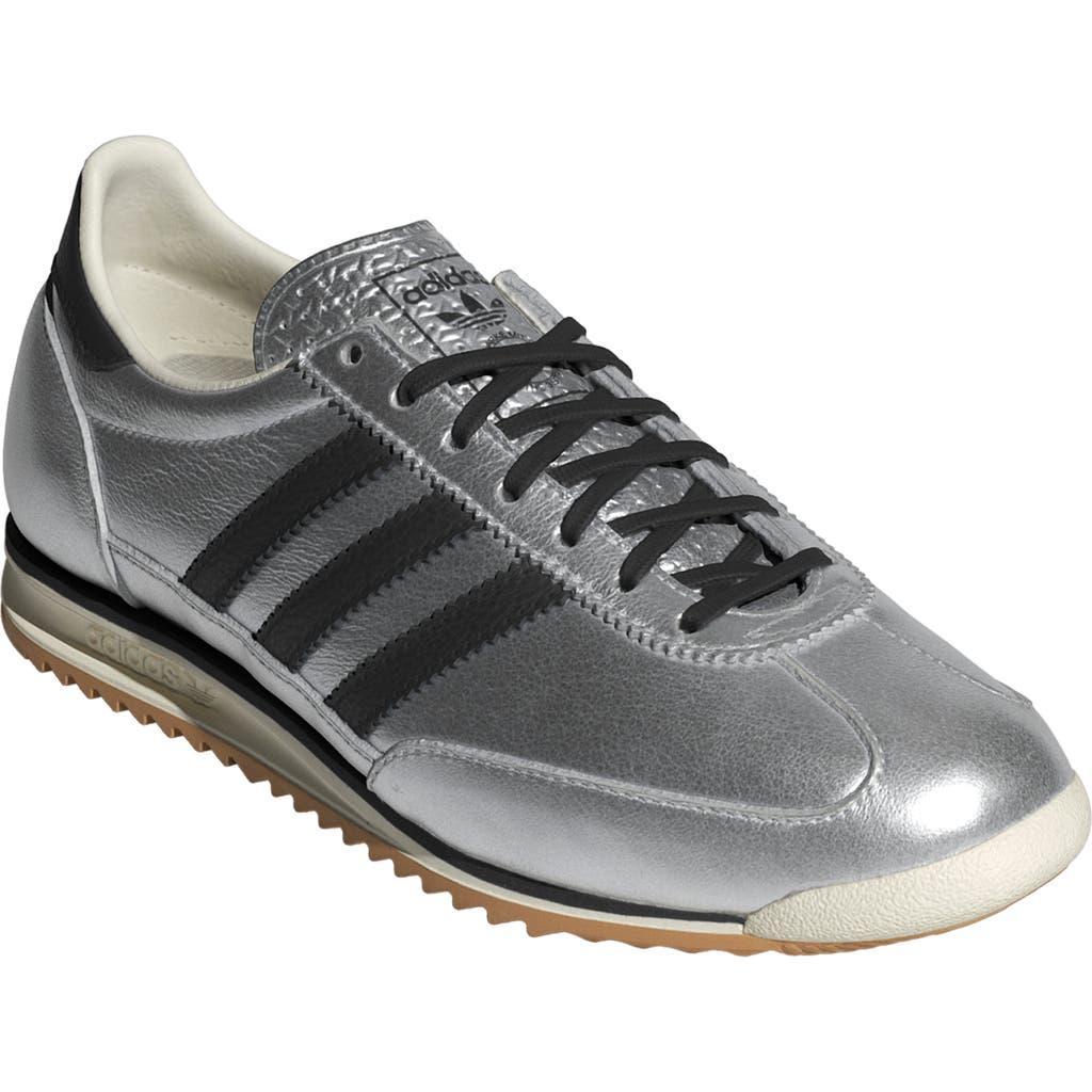 ADIDAS ORIGINALS Adidas Women's Originals Sl 72 Casual Shoes In Silver Metallic/core Black/off White Product Image