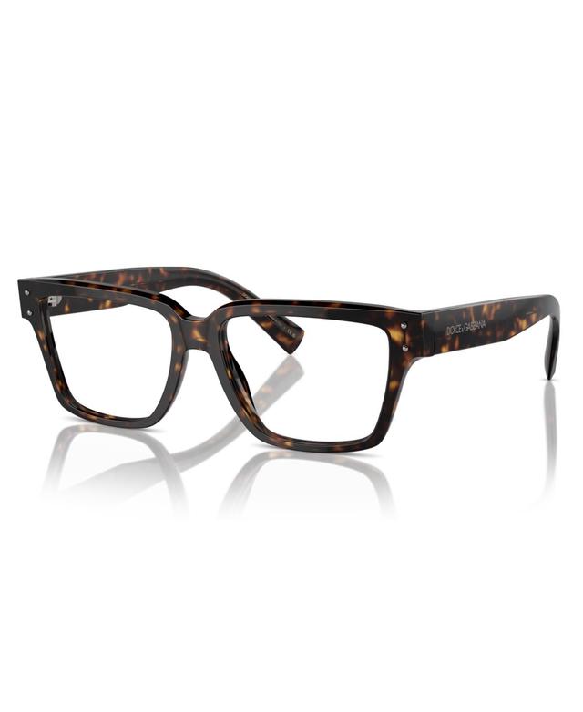 Men's Eyeglasses, Dg3383 In Havana Product Image