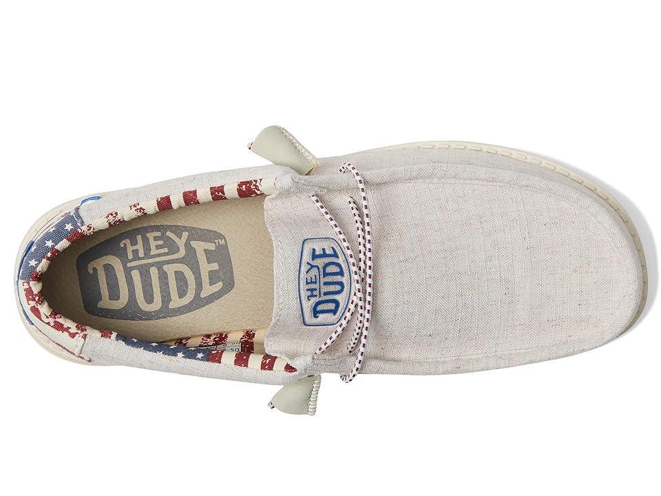 Hey Dude Wally Patriotic Slip-On Product Image