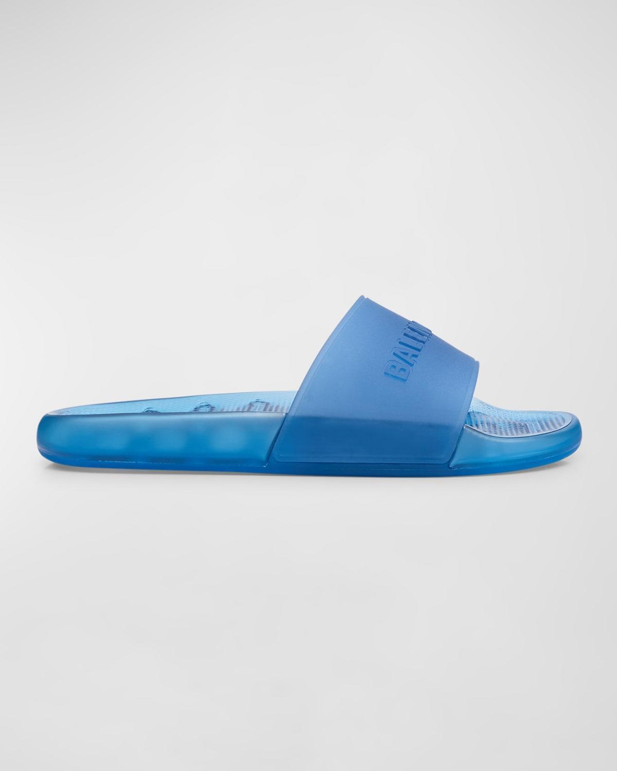 Men's Transparent Pool Slide Sandals Product Image