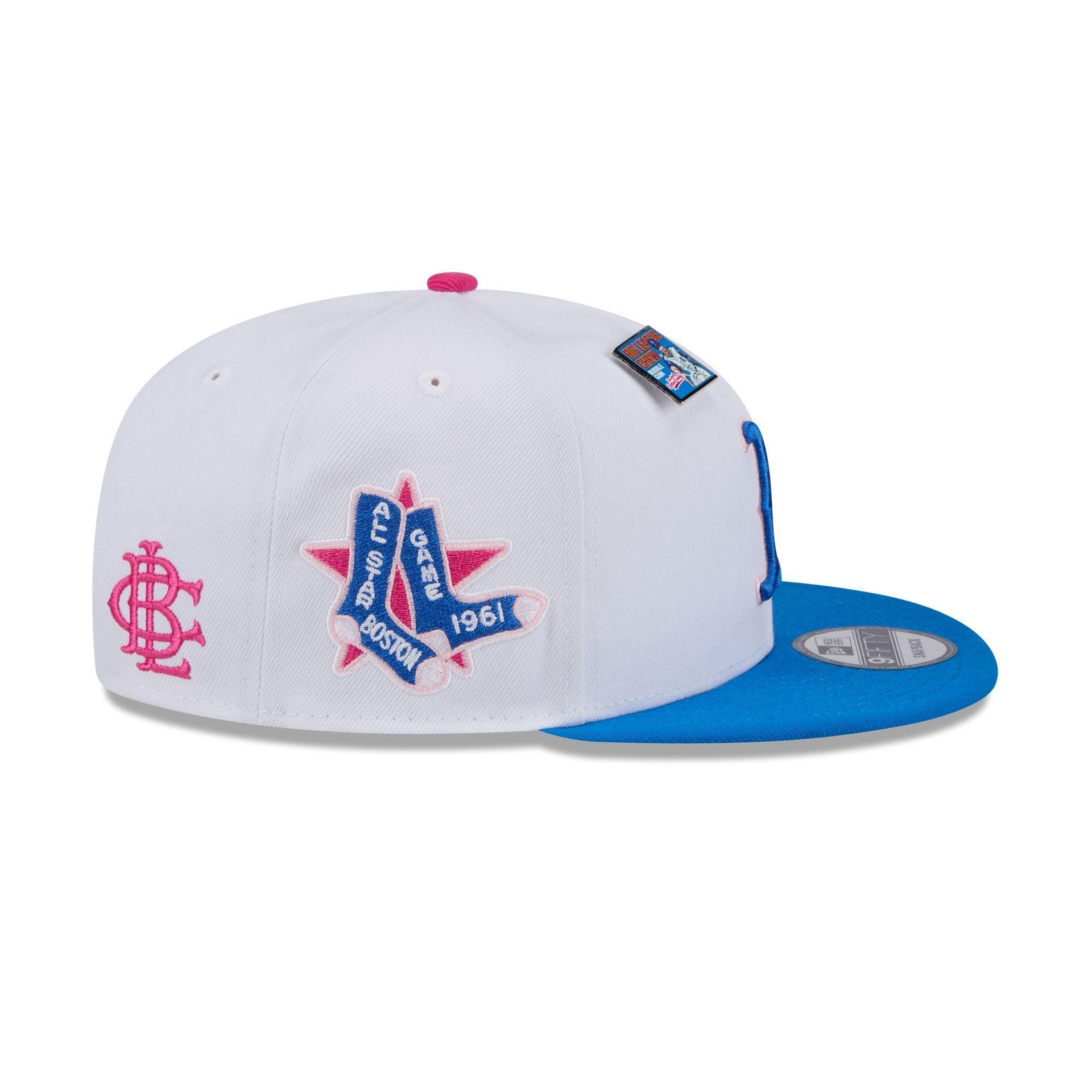 Big League Chew X Boston Red Sox Cotton Candy 9FIFTY Snapback Hat Male Product Image