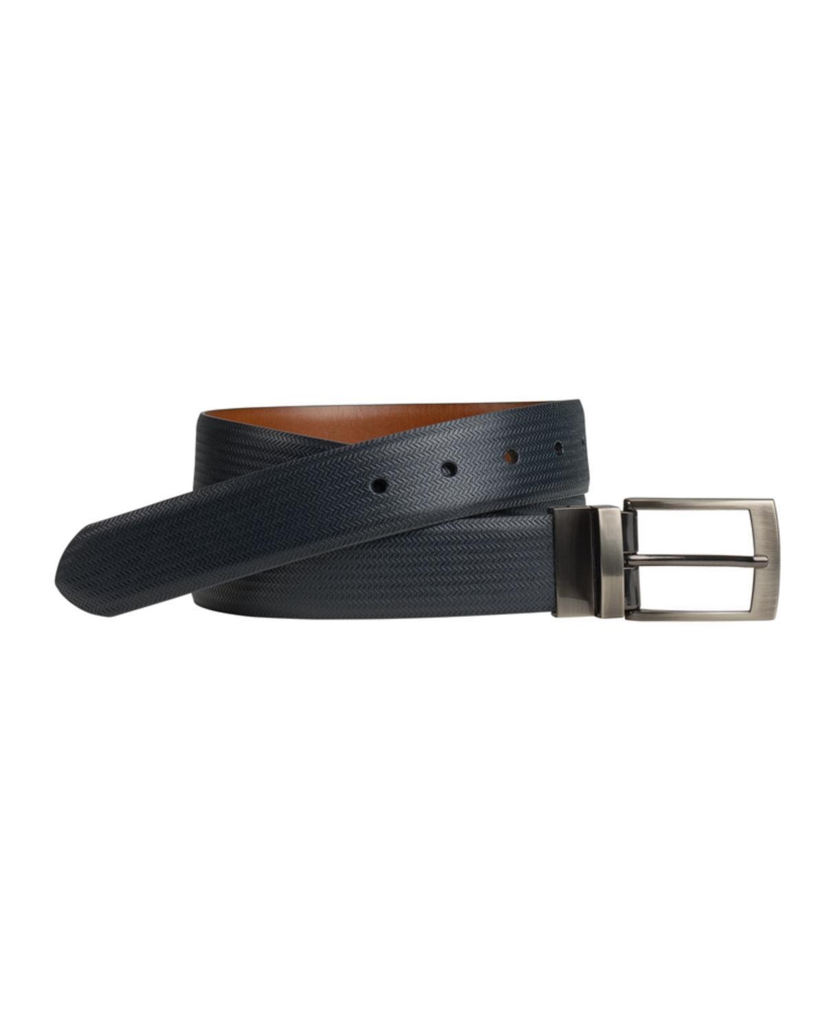 Johnston & Murphy Reversible Dress Belt (Black/Mahogany) Men's Belts Product Image