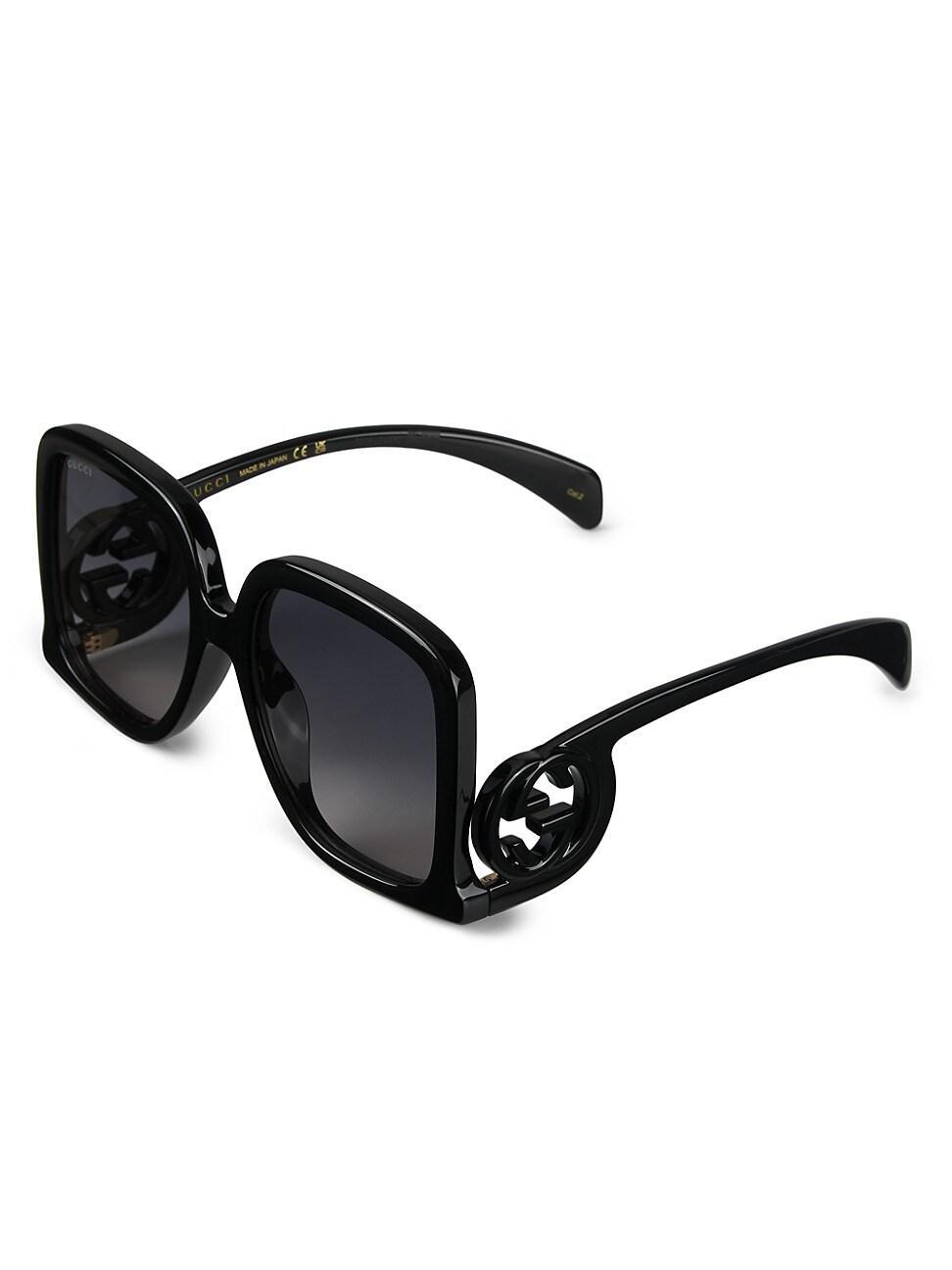 Gucci Womens GG1326S 58mm Square Sunglasses Product Image