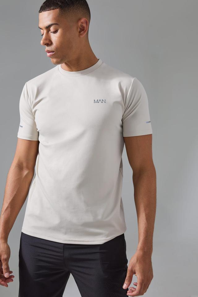 Man Active Performance T-shirt | boohooMAN USA Product Image