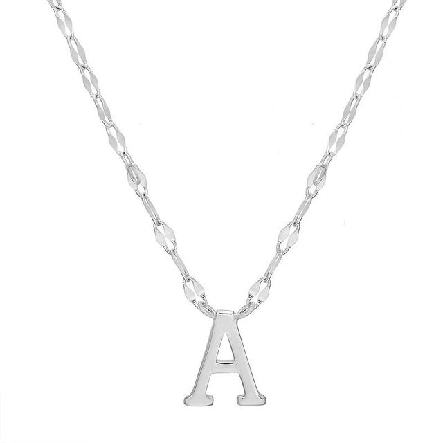 Paige Harper Initial Necklace, Womens A Sterling Product Image