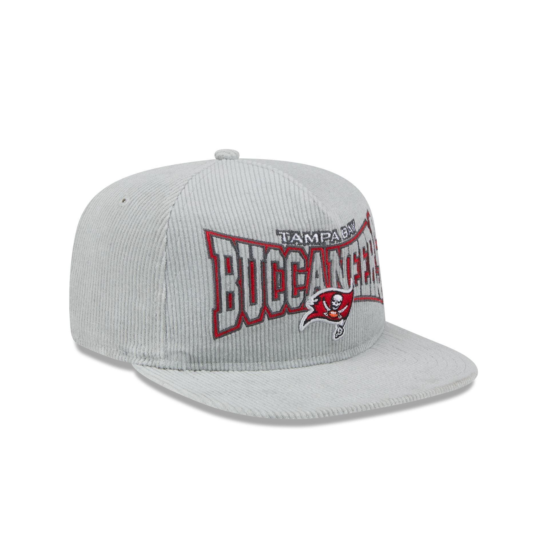 Tampa Bay Buccaneers Gray Cord Golfer Hat Male Product Image