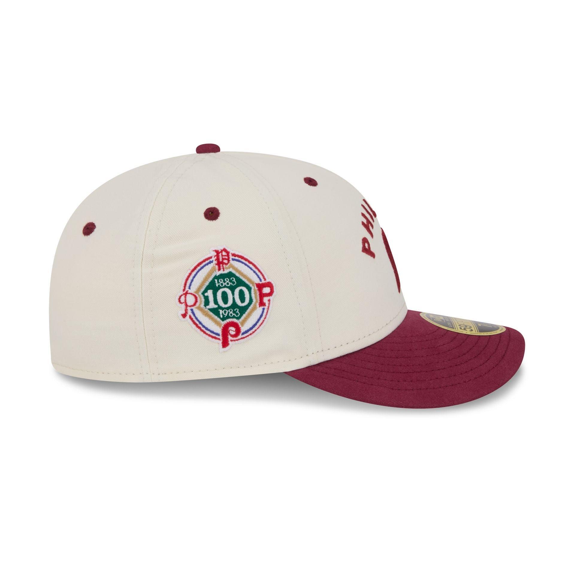 Philadelphia Phillies Vintage Stack Low Profile 59FIFTY Fitted Hat Male Product Image