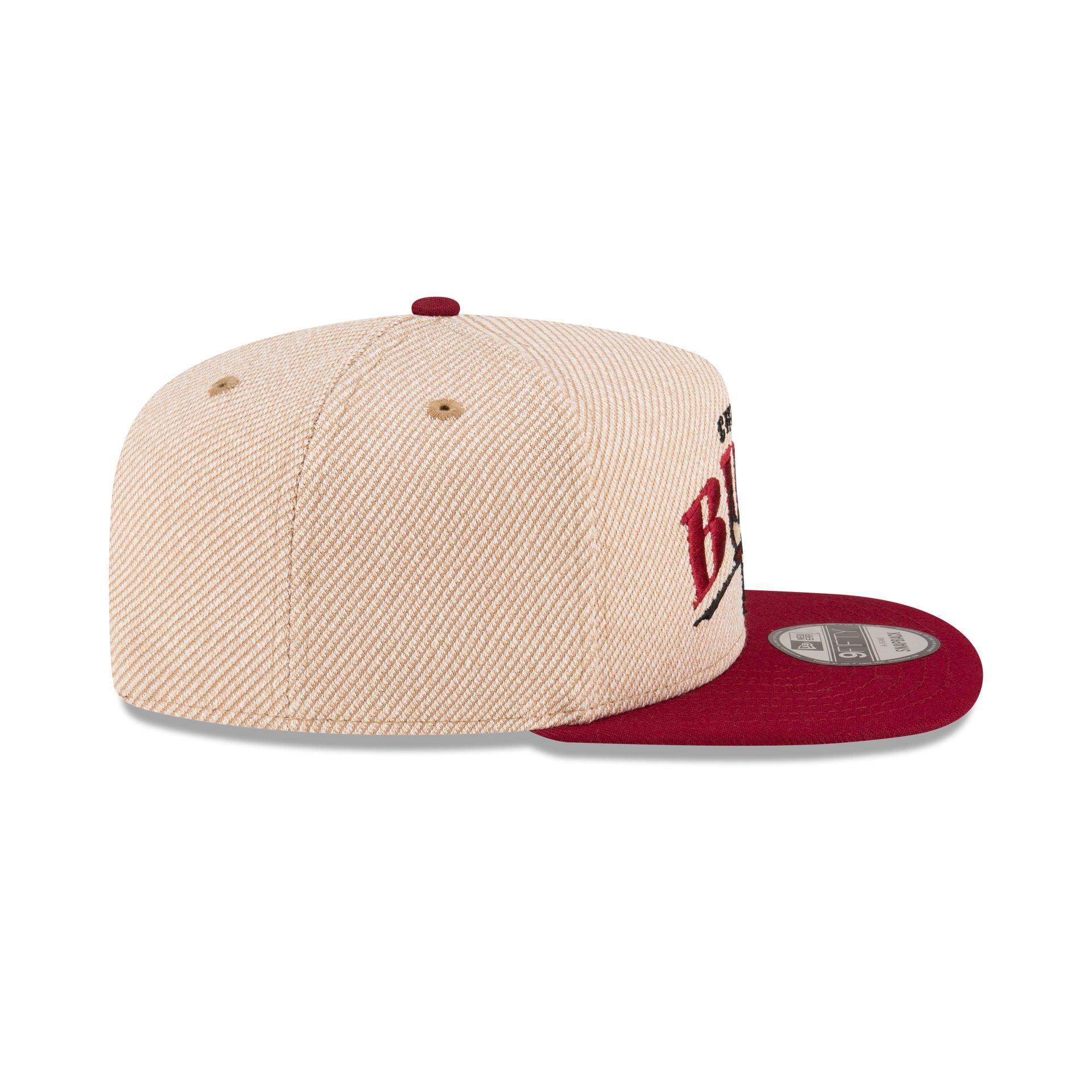 Chicago Bulls Terry Heather 9FIFTY A-Frame Snapback Hat Male Product Image