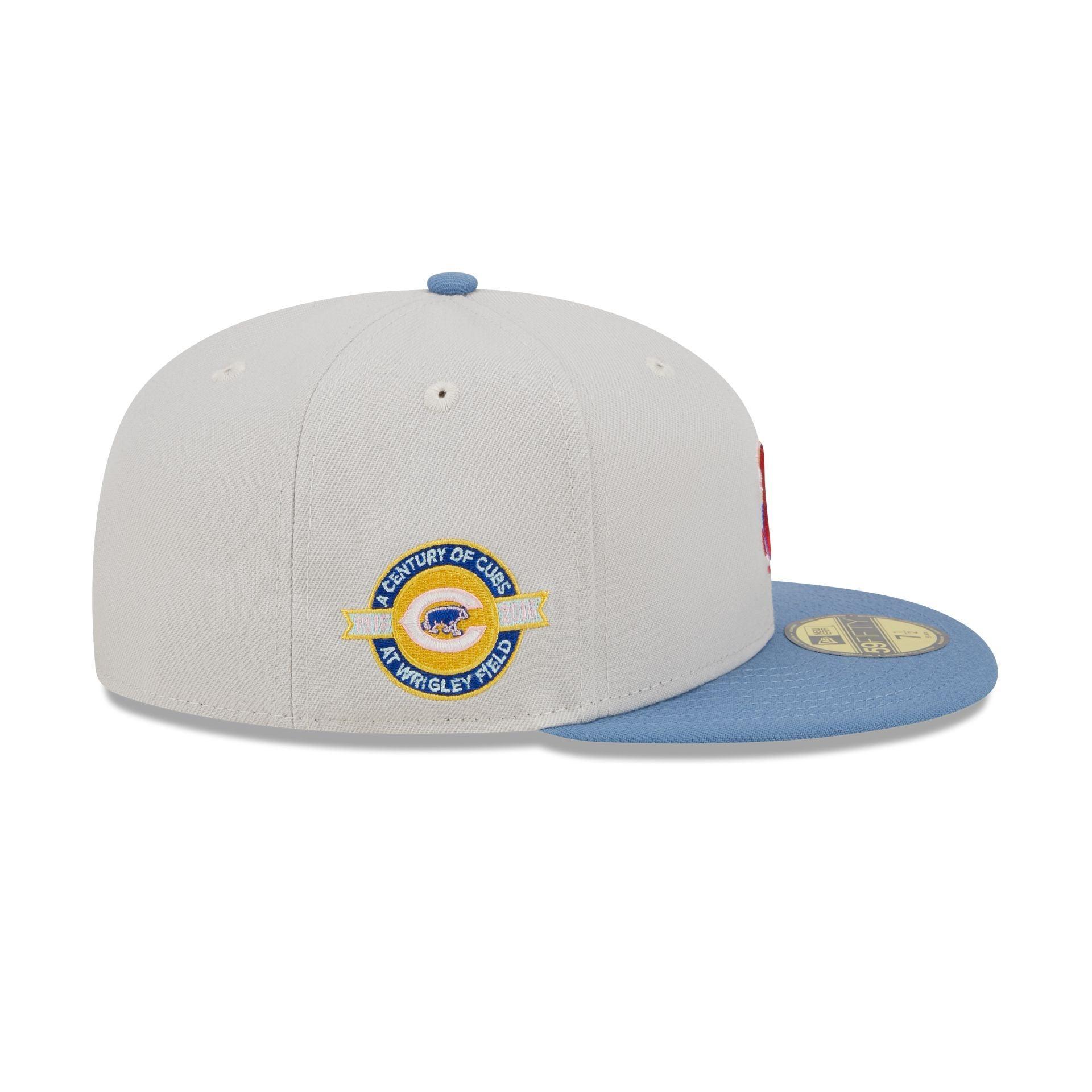 Chicago Cubs Color Brush 59FIFTY Fitted Hat Male Product Image