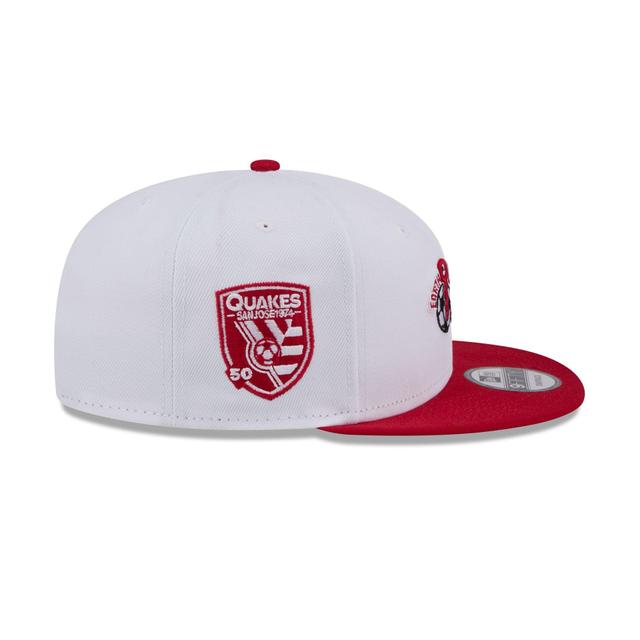 San Jose Earthquakes 2024 Jersey Hook 9FIFTY Snapback Hat Male Product Image