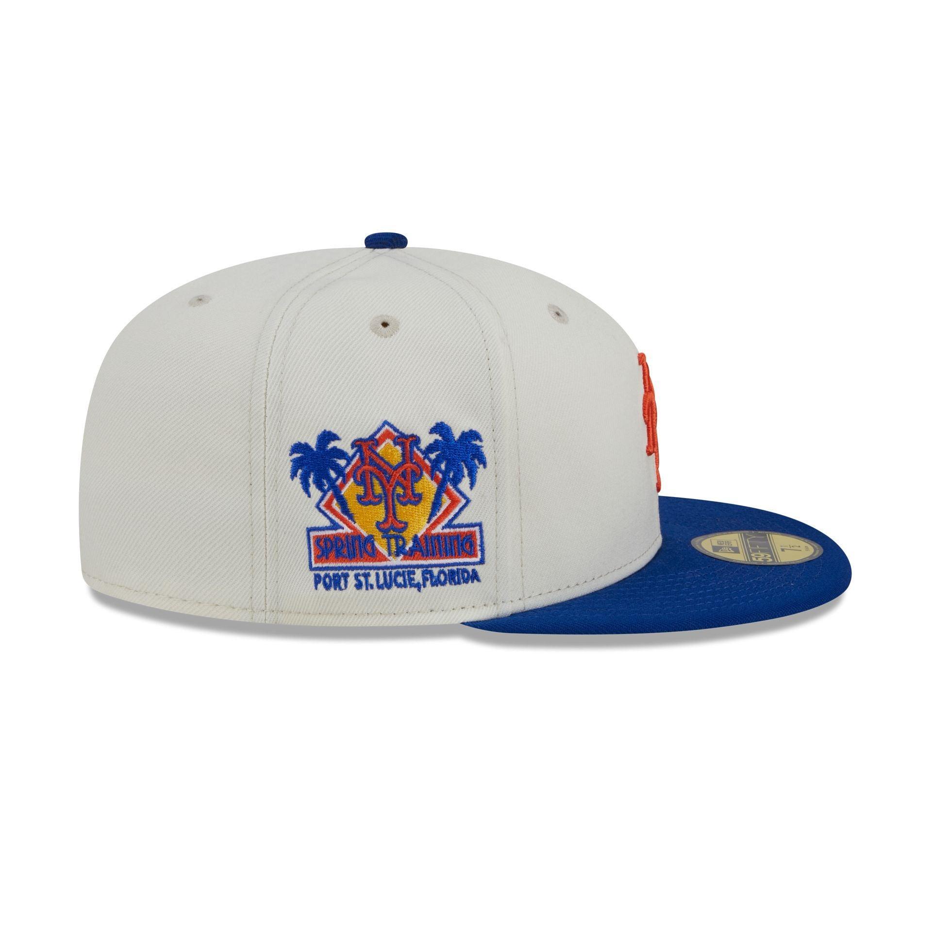 New York Mets Spring Training Patch 59FIFTY Fitted Hat Male Product Image