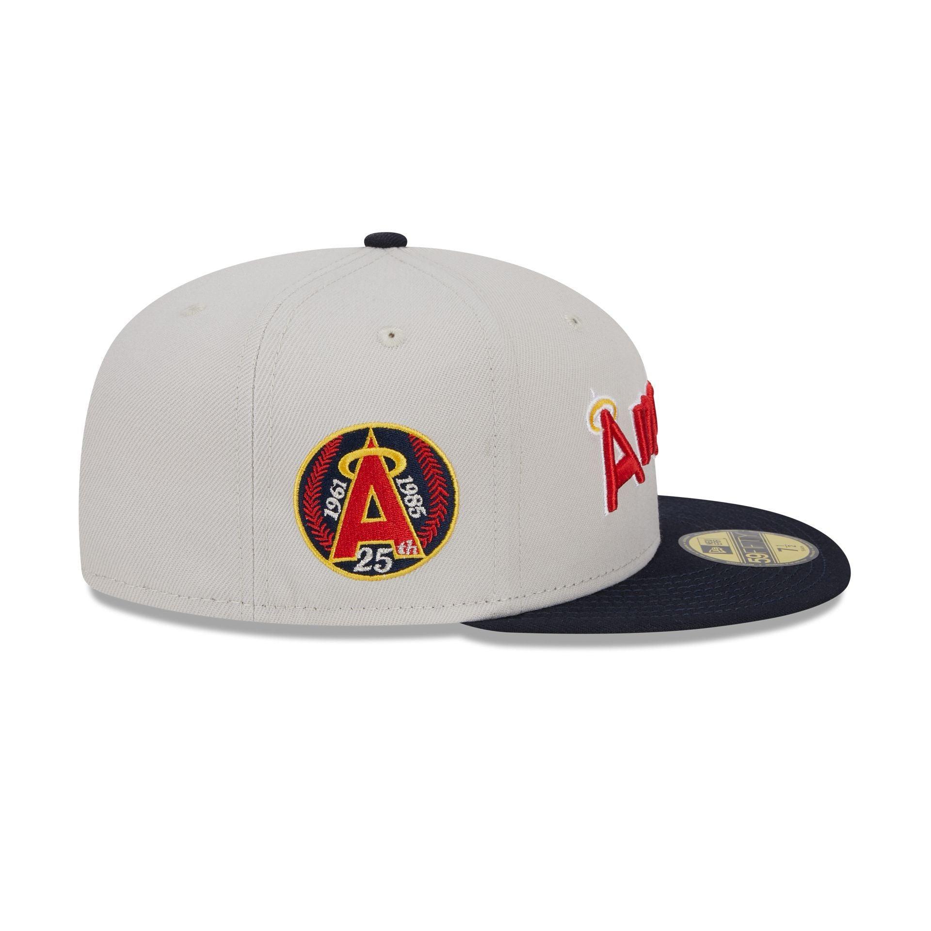 Los Angeles Angels Coop Logo Select 59FIFTY Fitted Hat Male Product Image